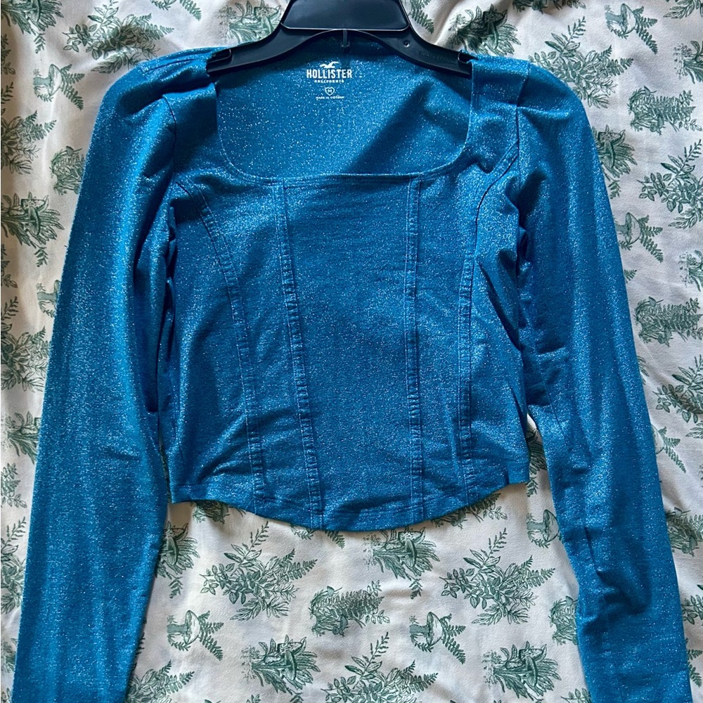 Hollister Blue Women's Top